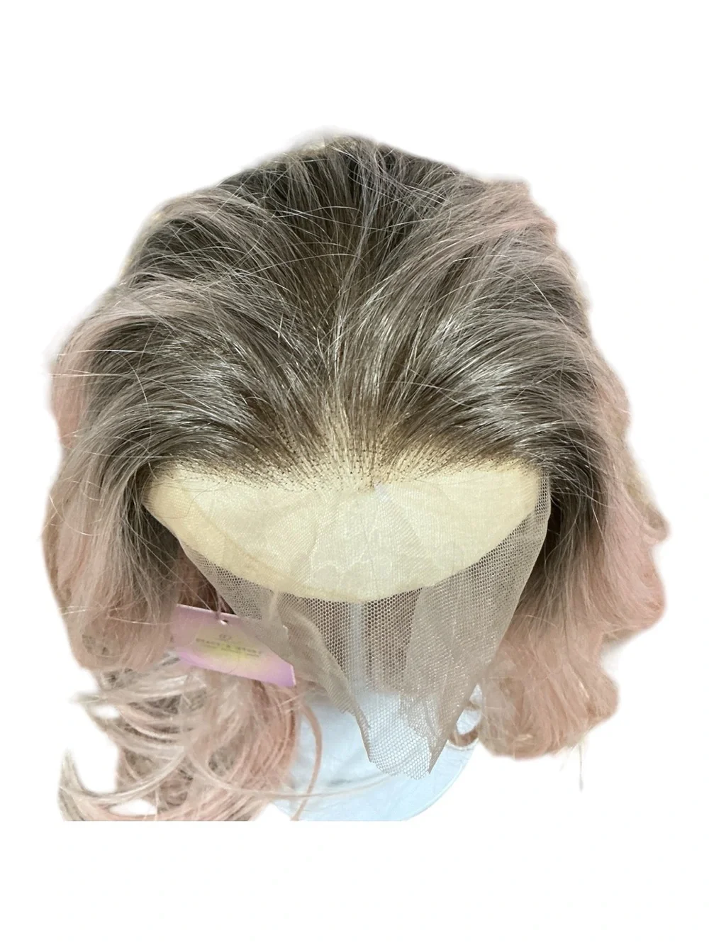 Stacy’s Story Gracie. Long Lace Front Blonde to Pink Ombre Wig